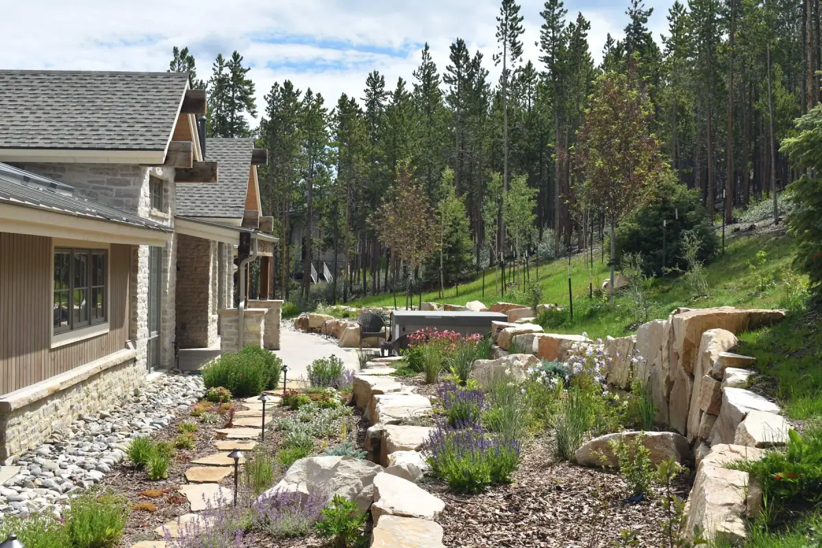 Regular landscape maintenance